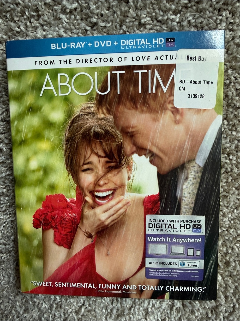About Time (Blu-ray + DVD + Digital HD) - Red Cover